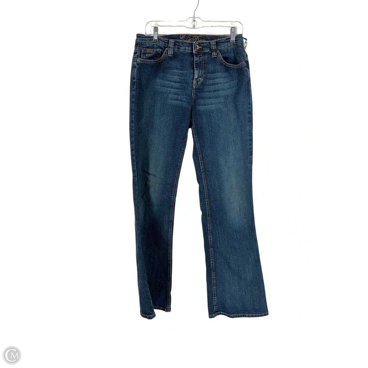 Jeans Boot Cut By Esprit In Blue Denim, Size: 12