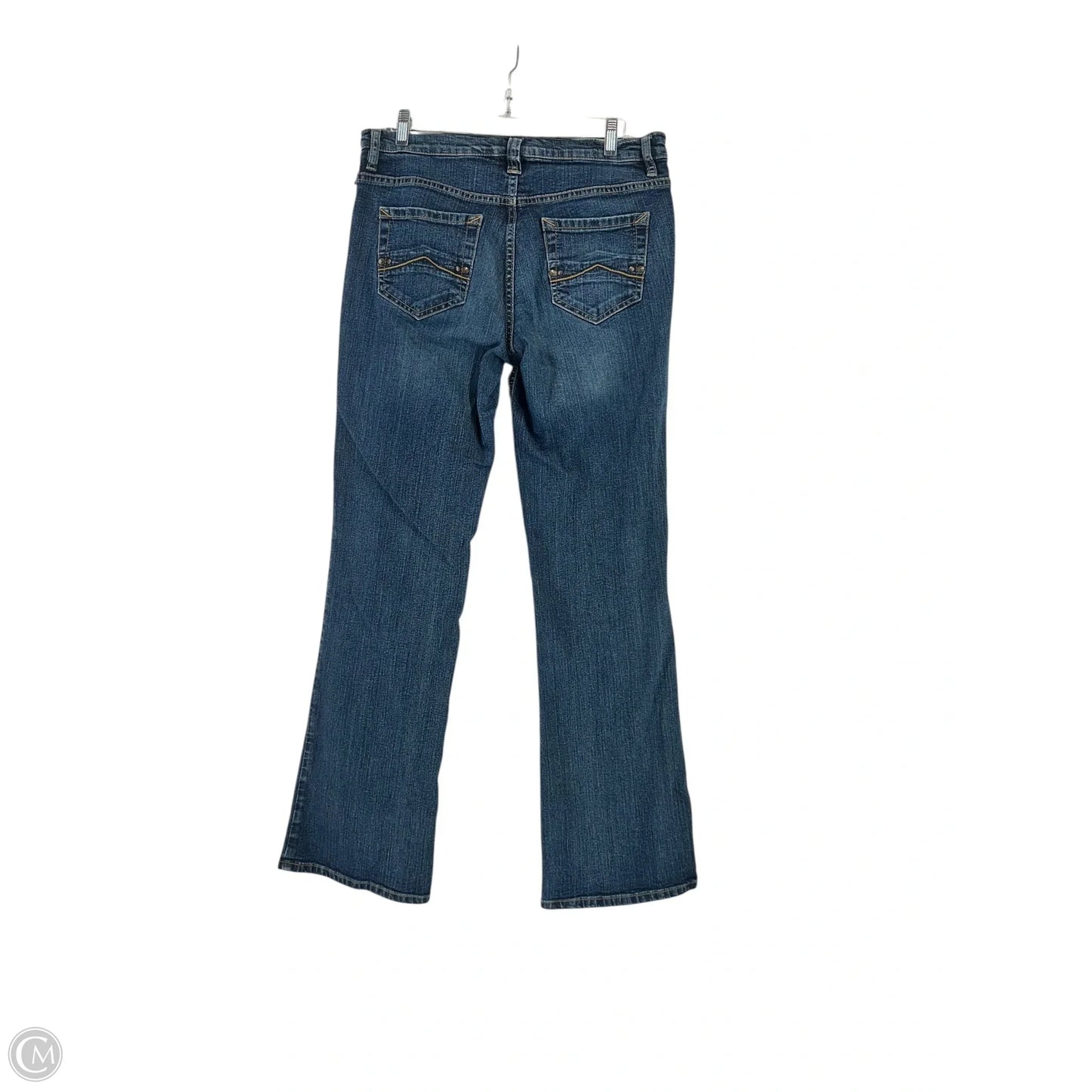 Jeans Boot Cut By Esprit In Blue Denim, Size: 12