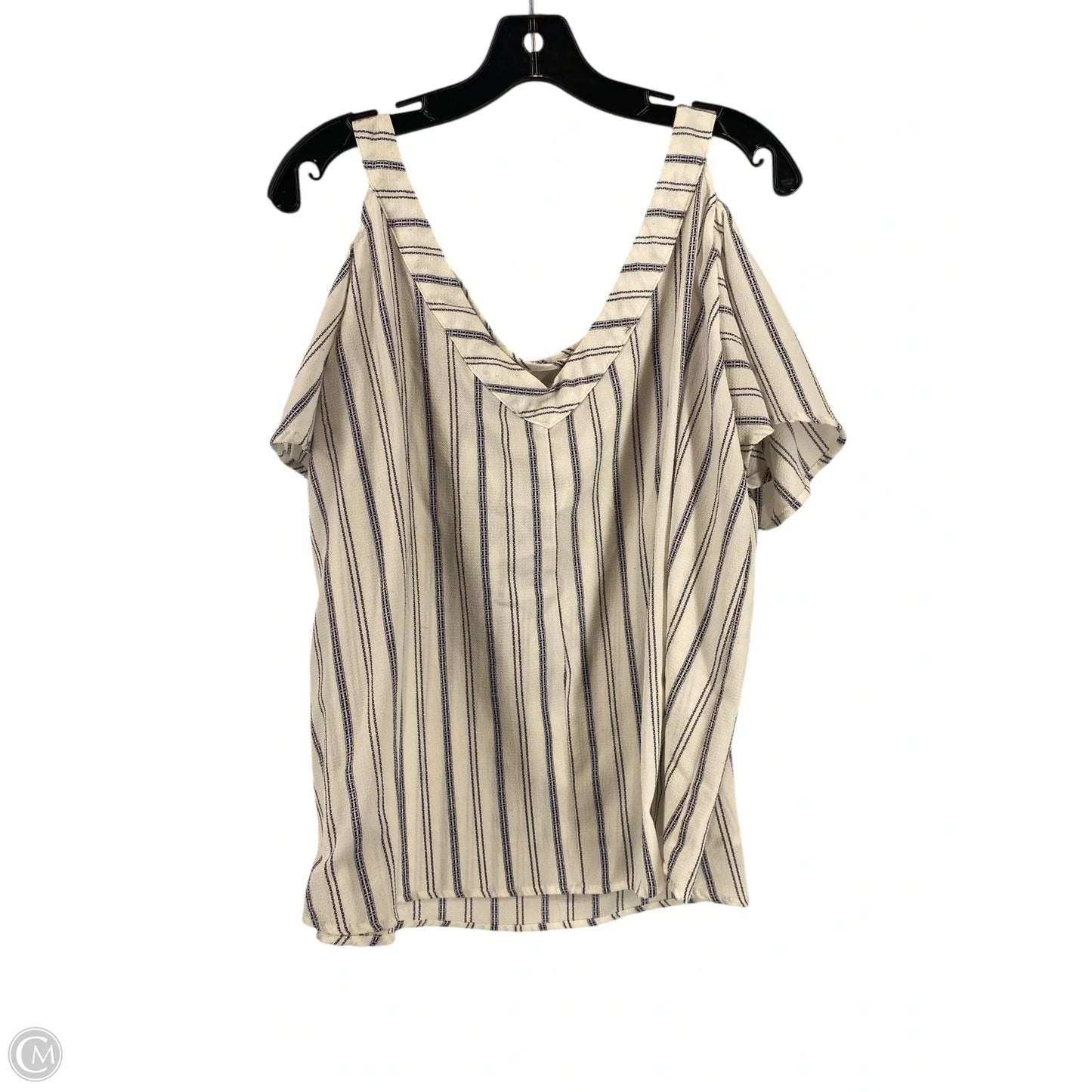 Top Short Sleeve By Clothes Mentor In Blue, Size: Xl