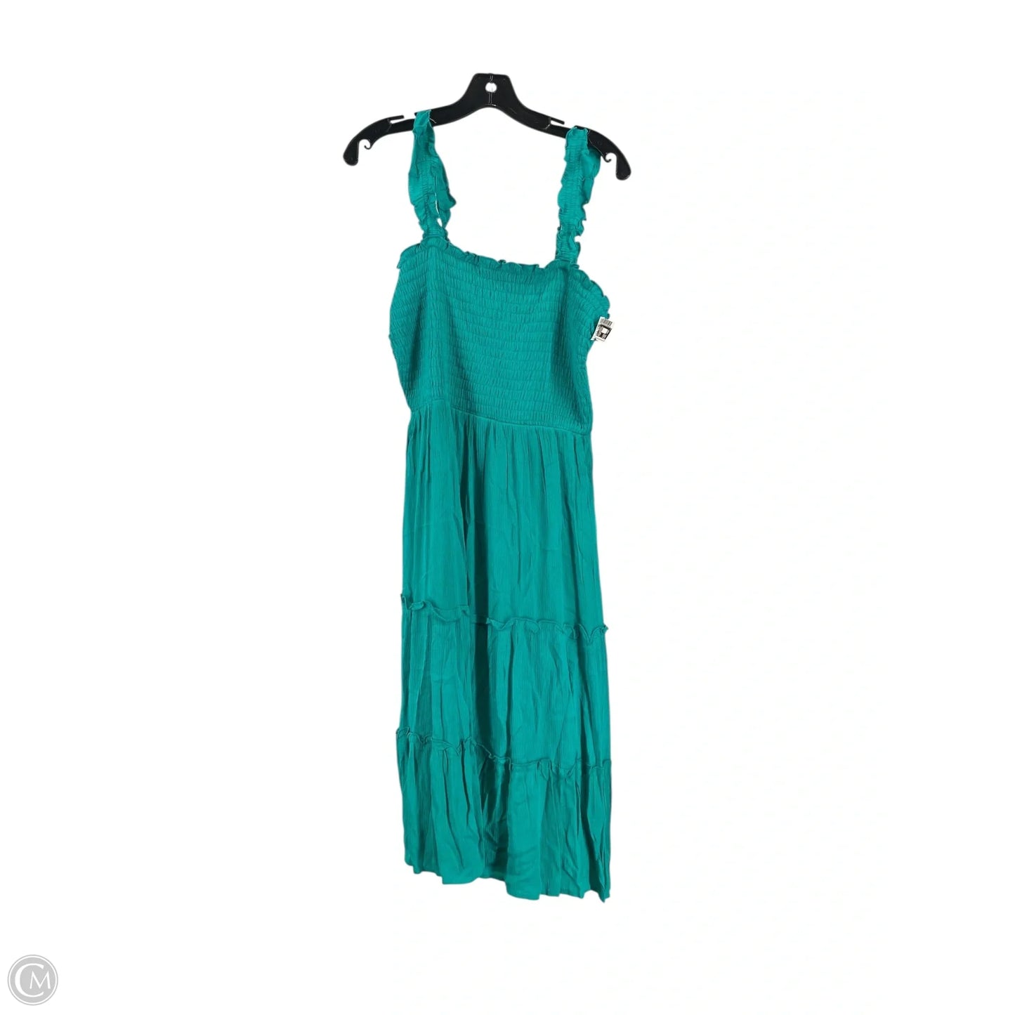 Dress Casual Midi By As U Wish In Teal, Size: L