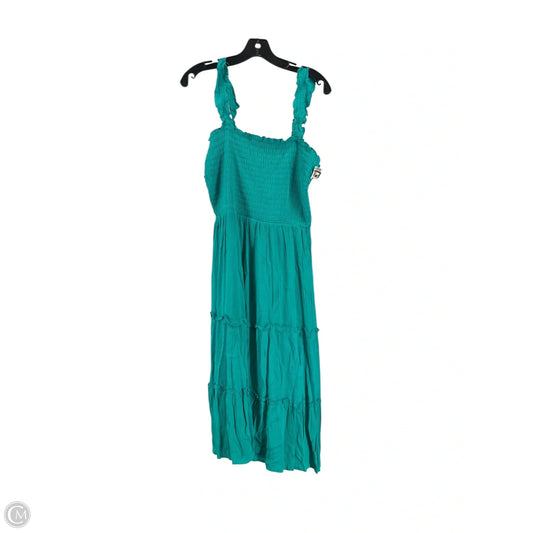 Dress Casual Midi By As U Wish In Teal, Size: L