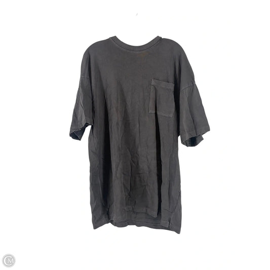 Top Short Sleeve By Madewell In Grey, Size: L
