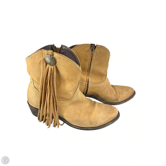 Boots Western By Clothes Mentor In Brown, Size: 8