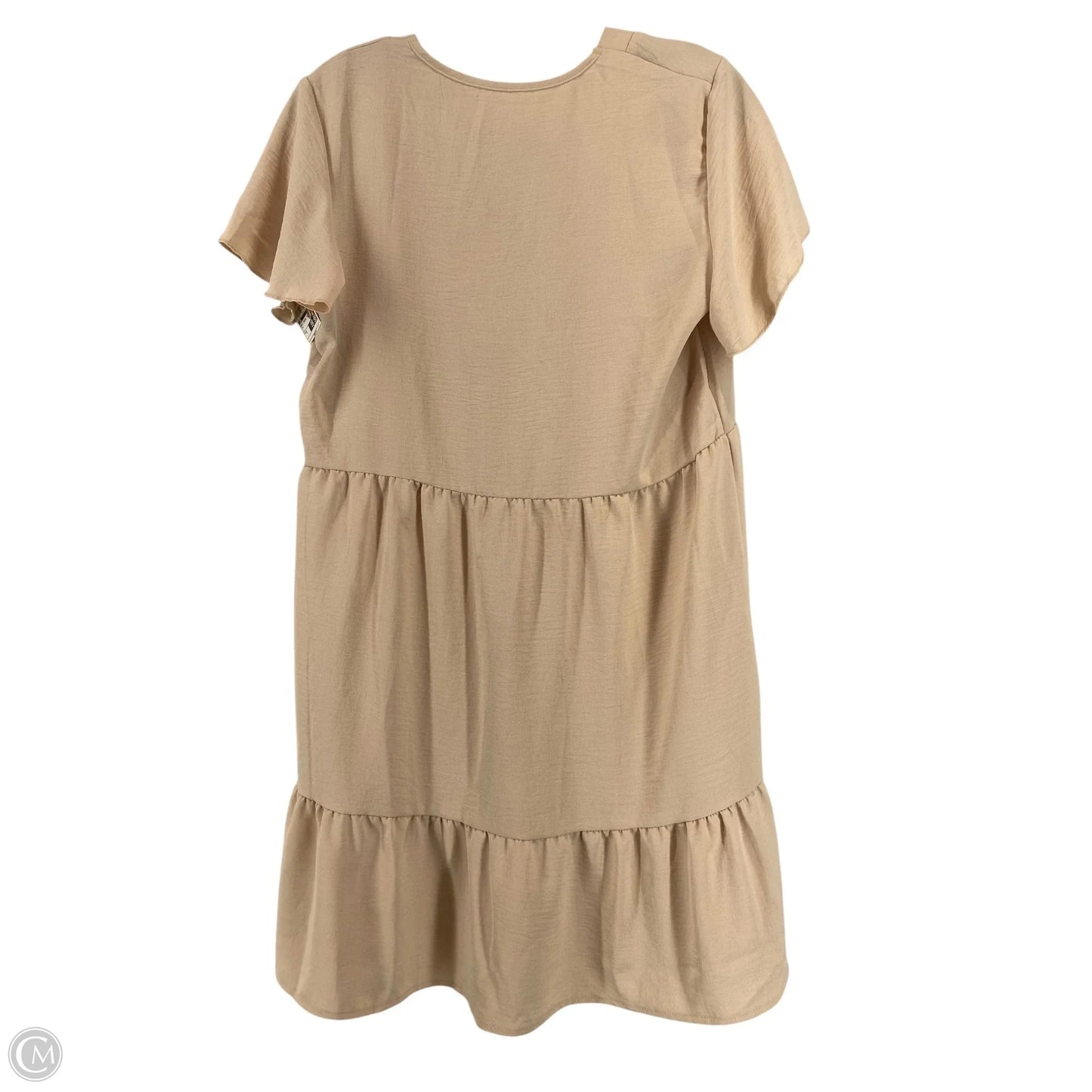 Dress Casual Short By Cme In Tan, Size: M