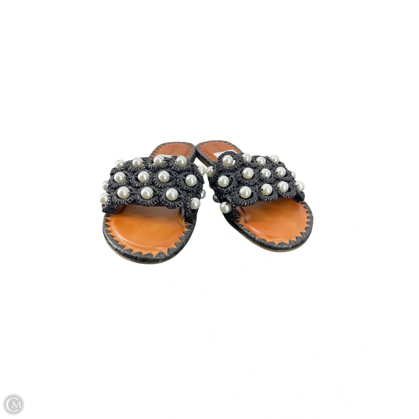Sandals Flats By Gianni Bini In Black, Size: 7.5
