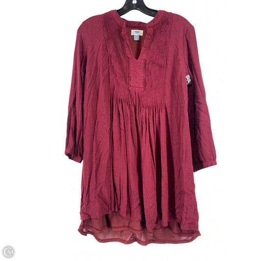 Dress Casual Short By Old Navy In Red, Size: M