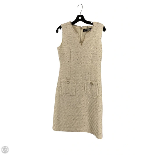 Dress Designer By Karl Lagerfeld In White, Size: 6