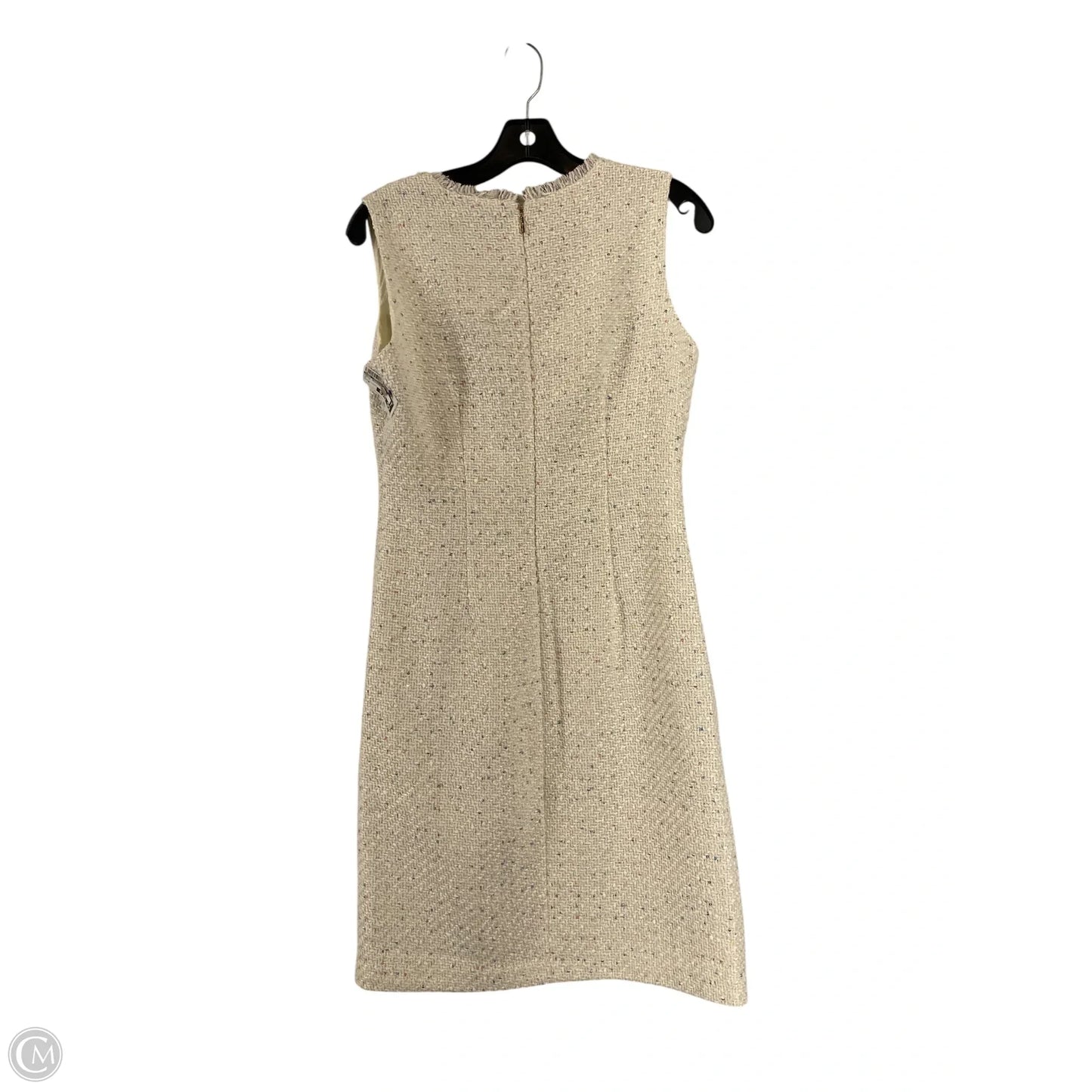 Dress Designer By Karl Lagerfeld In White, Size: 6