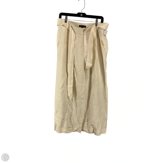 Pants Linen By Banana Republic In White, Size: 10