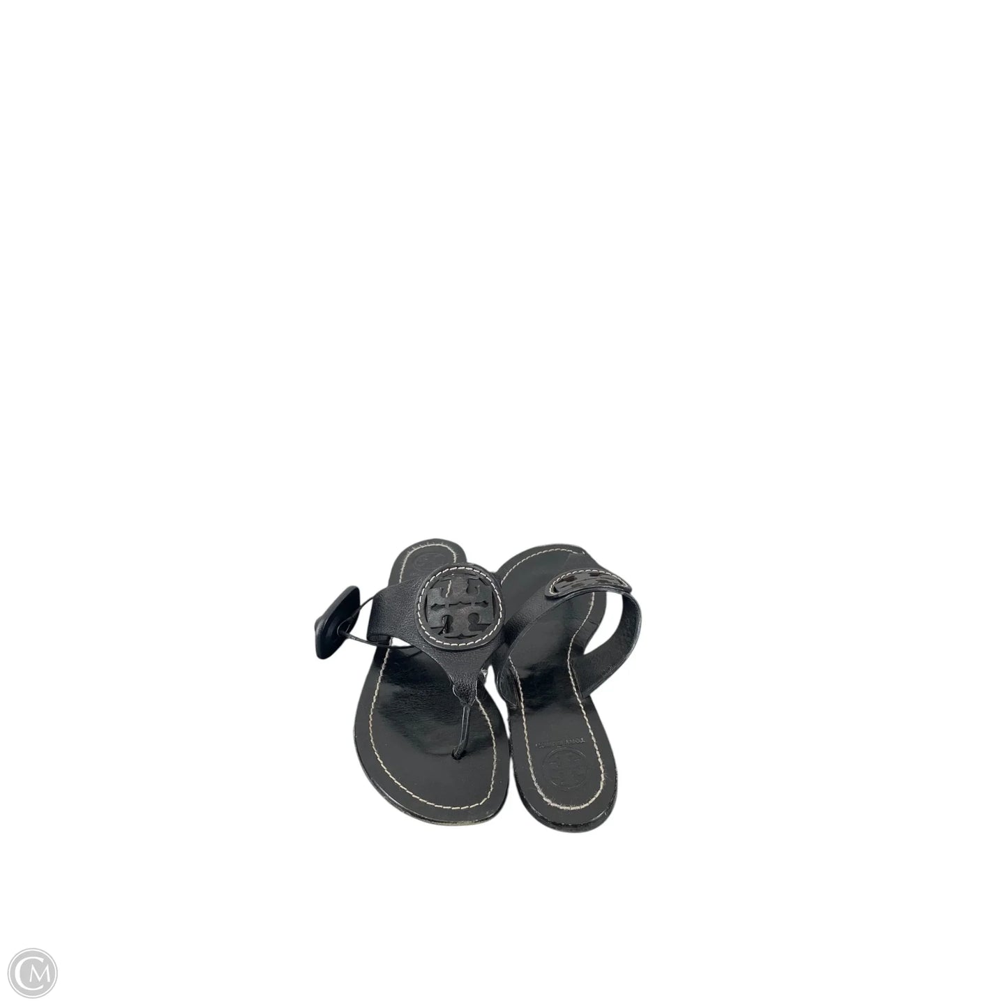 Sandals Designer By Tory Burch In Black, Size: 7