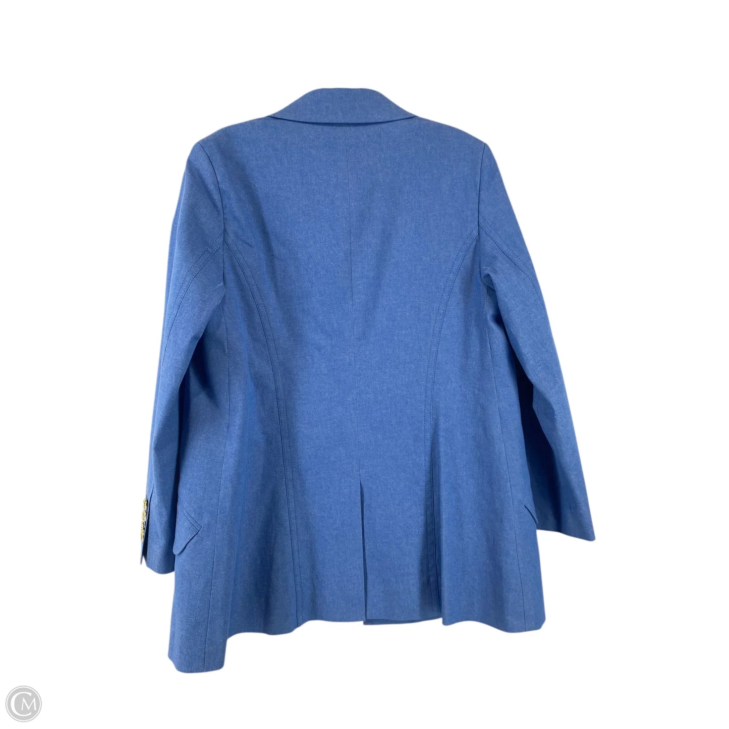 Blazer Designer By Derek Lam In Blue, Size: 14
