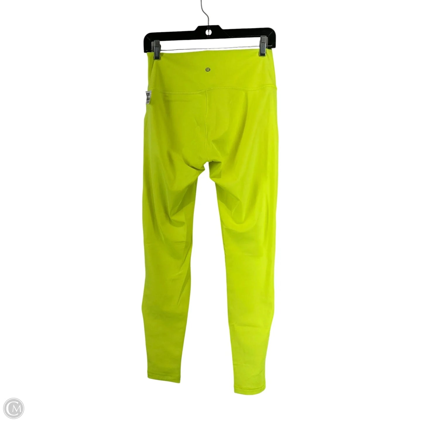 Athletic Leggings By Lululemon In Yellow, Size: 8