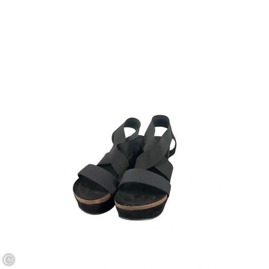 Shoes Heels Wedge By Matisse In Black, Size: 9