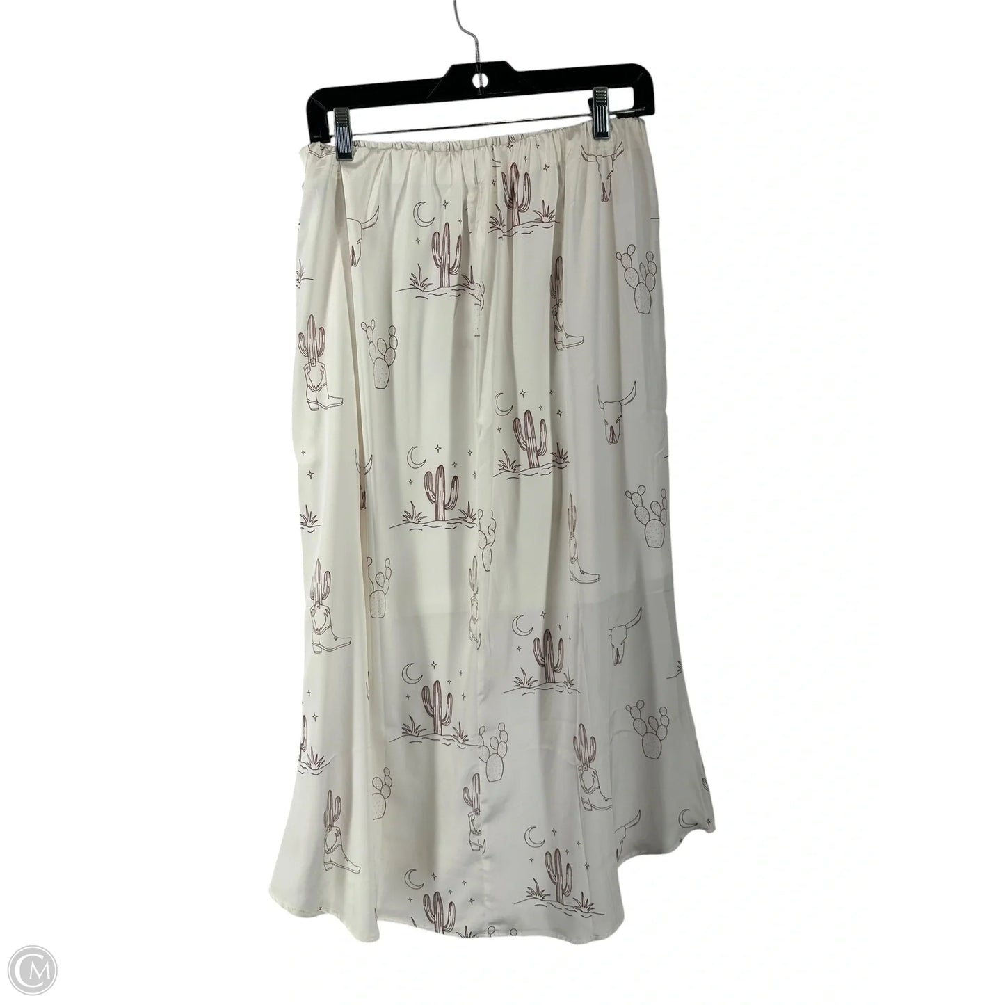 Skirt Maxi By Davi & Dani In White, Size: M