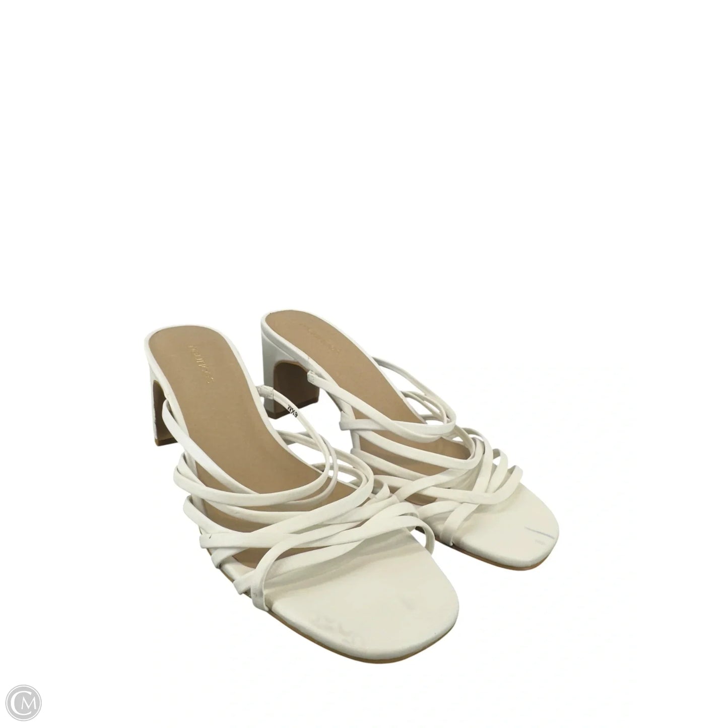 Shoes Heels Kitten By Maurices In White, Size: 6.5