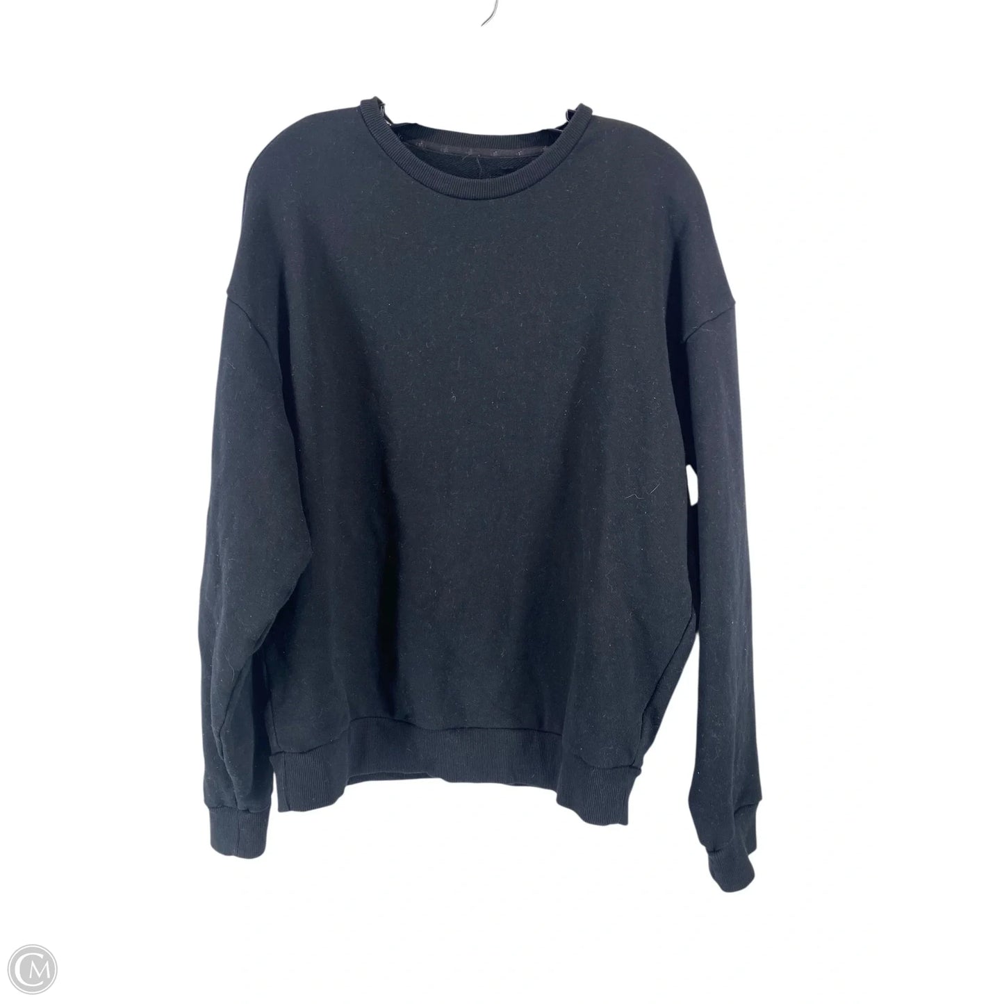 Athletic Sweatshirt Crewneck By Alo In Black, Size: M