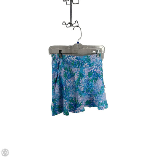 Skirt Designer By Lilly Pulitzer In Blue, Size: Xs
