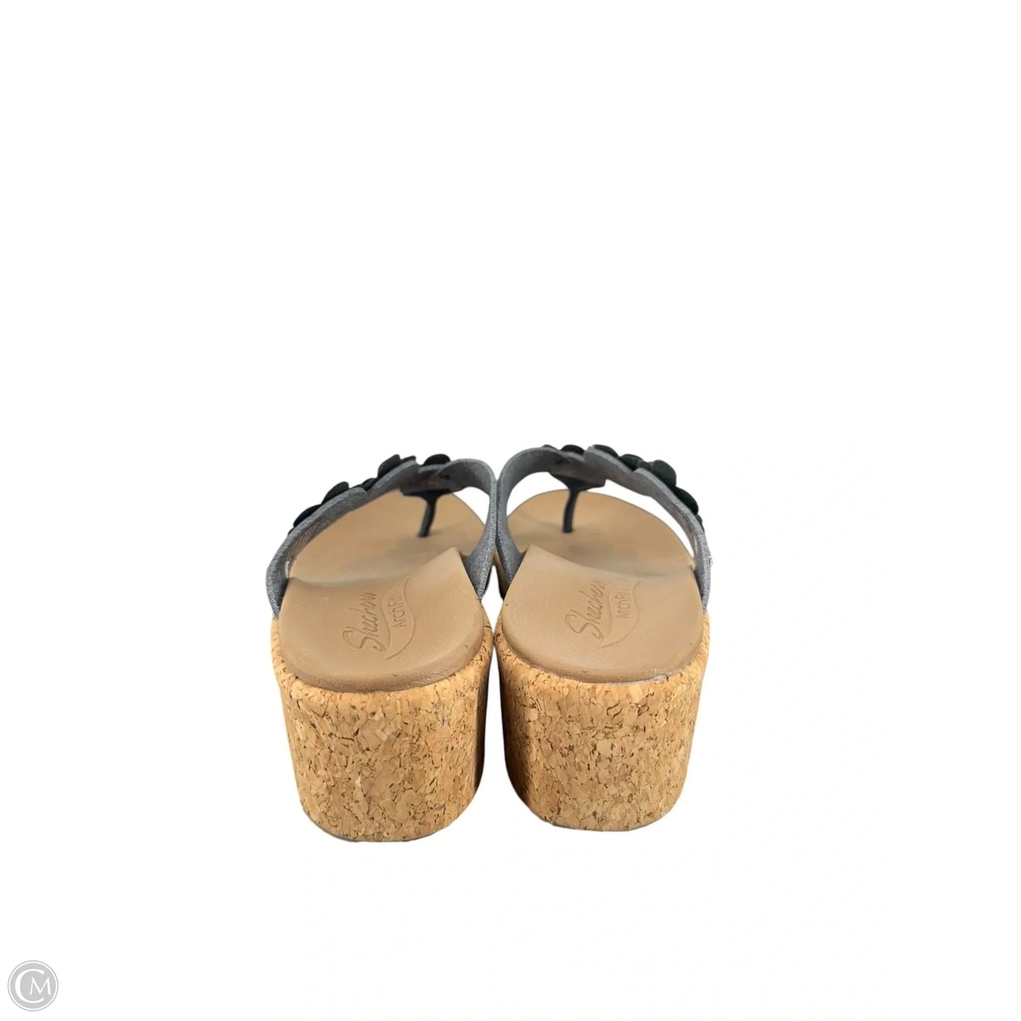 Sandals Flip Flops By Skechers In Navy, Size: 7