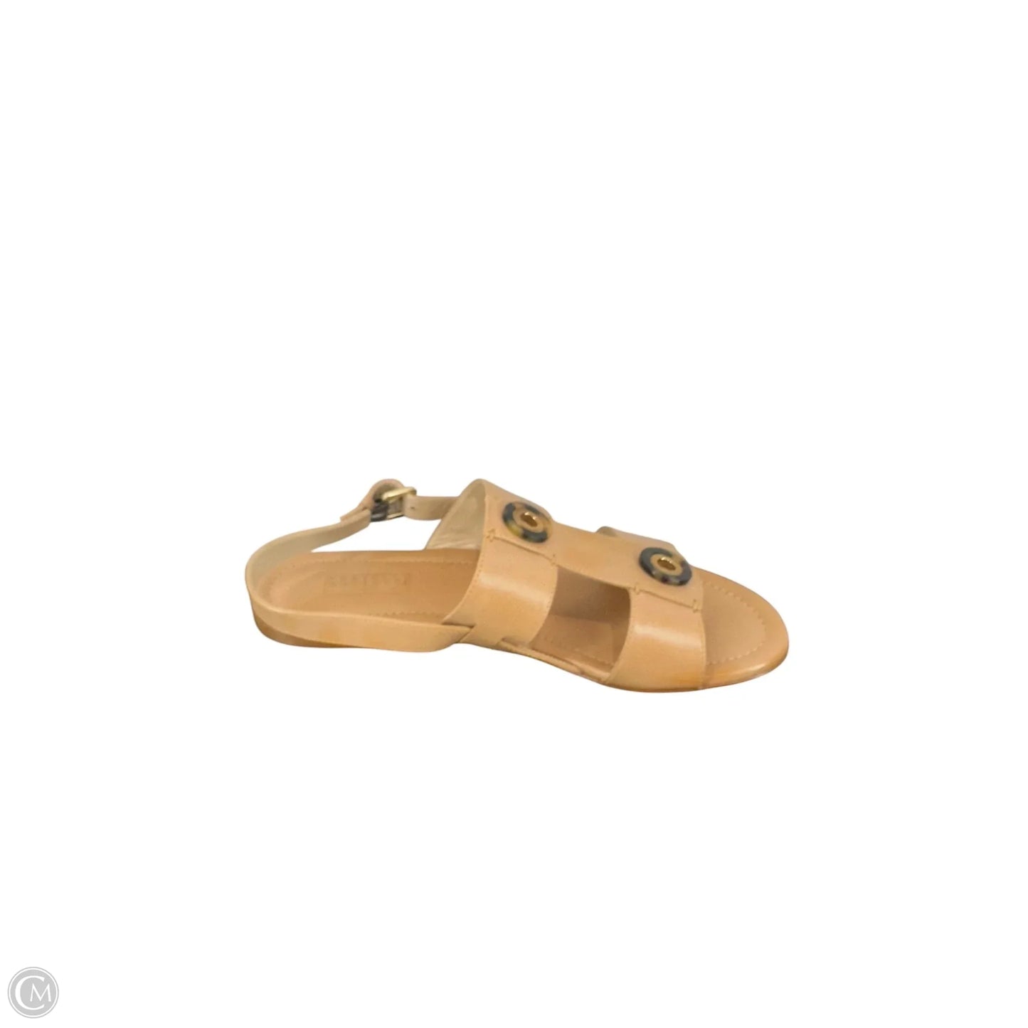 Sandals Flats By Clothes Mentor In Brown, Size: 6.5