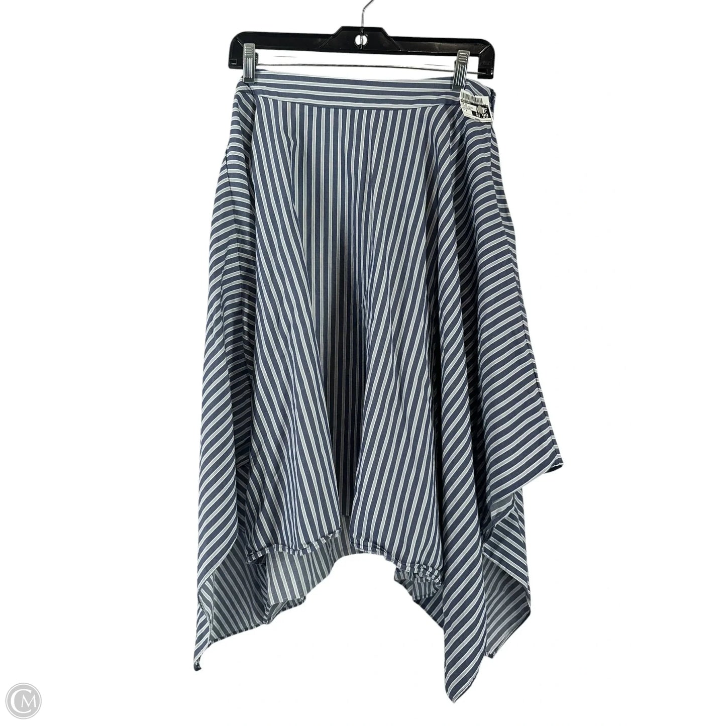 Top Short Sleeve By Philosophy In Striped Pattern, Size: 8