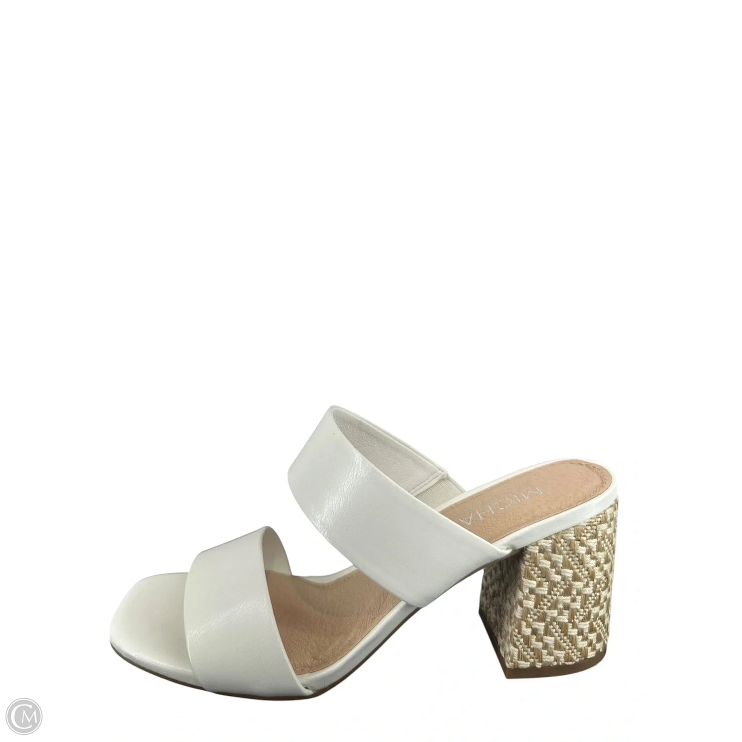 Shoes Heels Block By Michael By Michael Kors In White, Size: 6