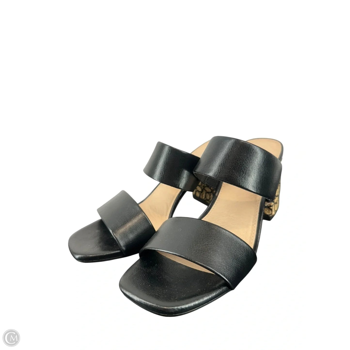 Shoes Heels Block By Michael By Michael Kors In Black, Size: 6.5