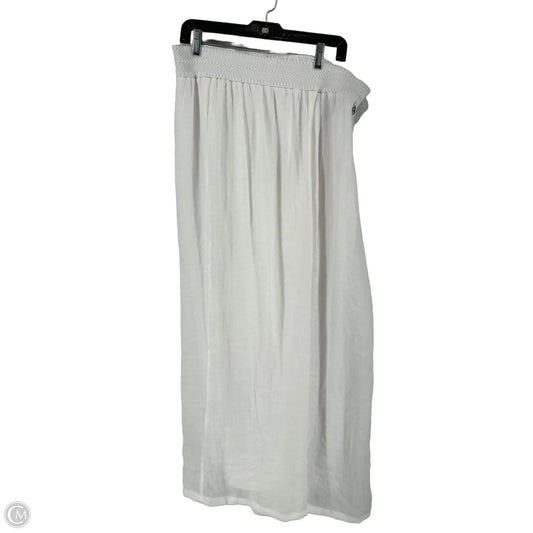 Pants Linen By Apt 9 In White, Size: Xl