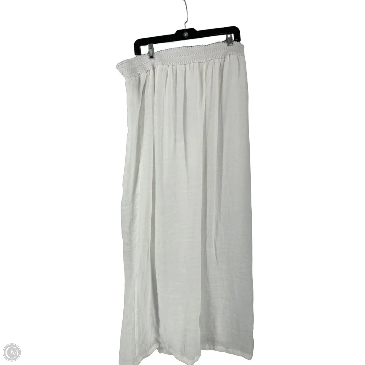 Pants Linen By Apt 9 In White, Size: Xl