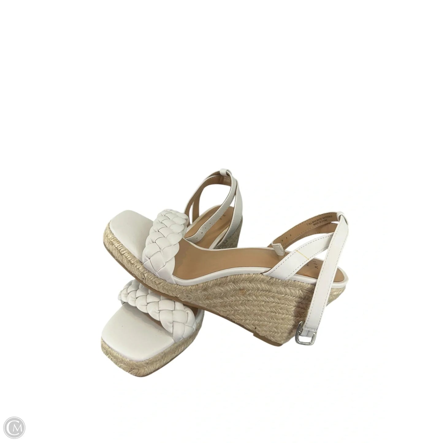 Shoes Heels Wedge By A New Day In White, Size: 7