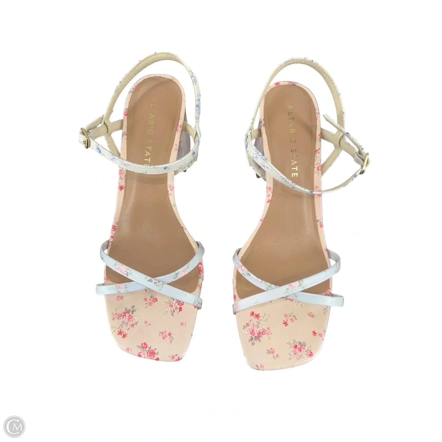 Sandals Heels Block By Altard State In Pink, Size: 8.5