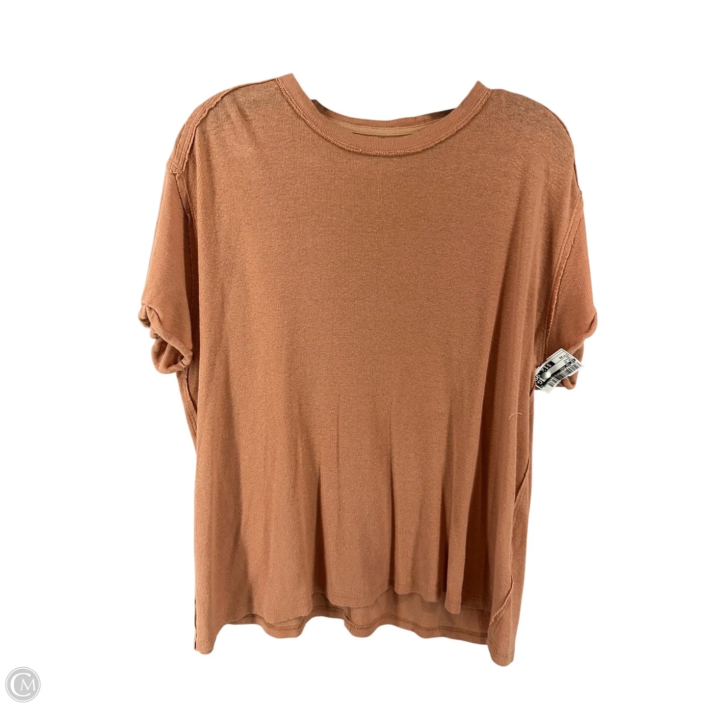 Top Short Sleeve By We The Free In Orange, Size: Xs
