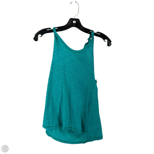 Top Sleeveless By Lululemon In Teal, Size: 6