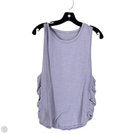 Top Sleeveless By Lululemon In Purple, Size: 6