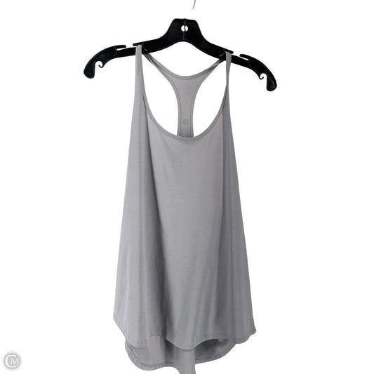 Top Sleeveless By Lululemon In Grey, Size: 6