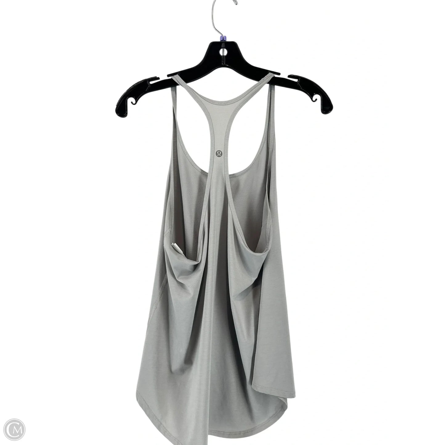 Top Sleeveless By Lululemon In Grey, Size: 6