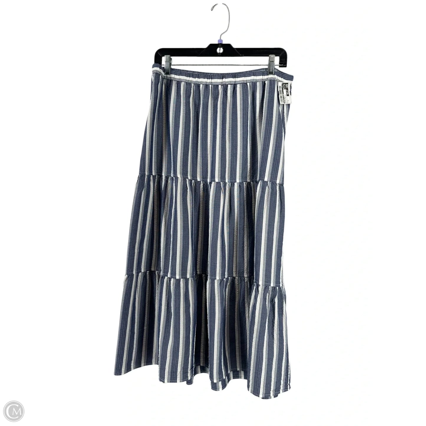Skirt Maxi By Cloth & Stone In Striped Pattern, Size: S