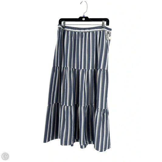 Skirt Maxi By Cloth & Stone In Striped Pattern, Size: S