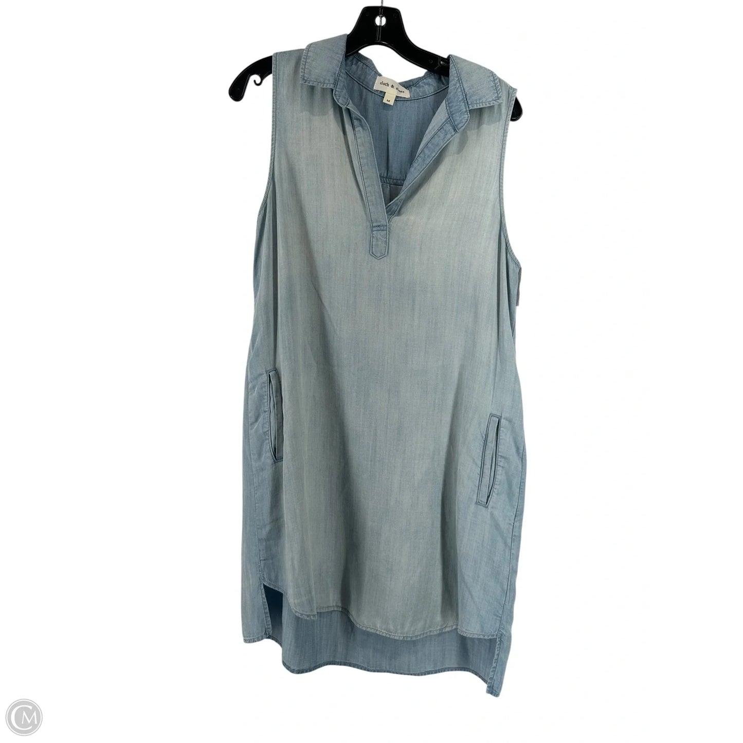 Dress Casual Short By Cloth & Stone In Blue, Size: M
