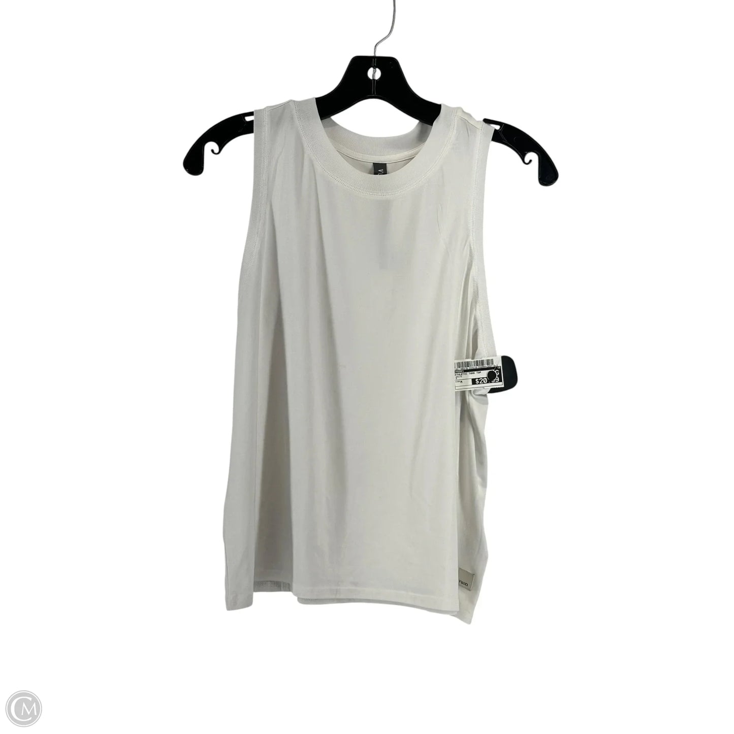 Athletic Tank Top By Vuori In White, Size: M