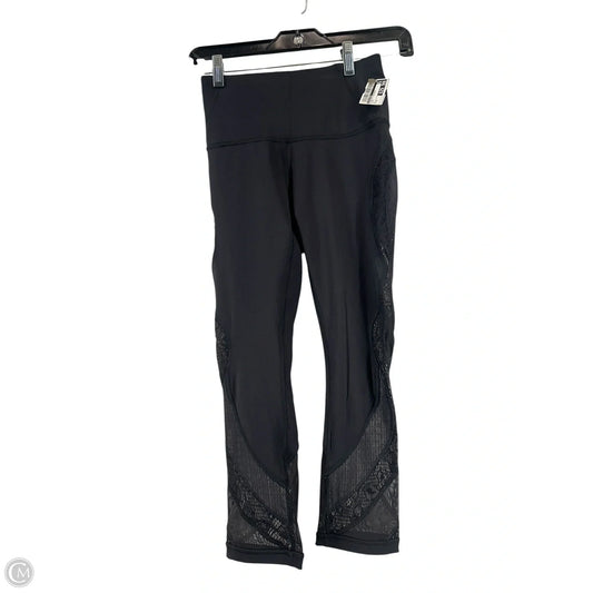 Athletic Leggings By Lululemon In Black, Size: 4