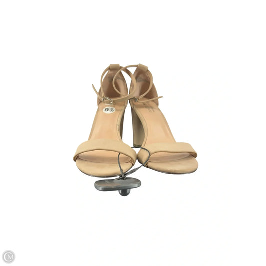 Shoes Heels Block By Call It Spring In Tan, Size: 9.5