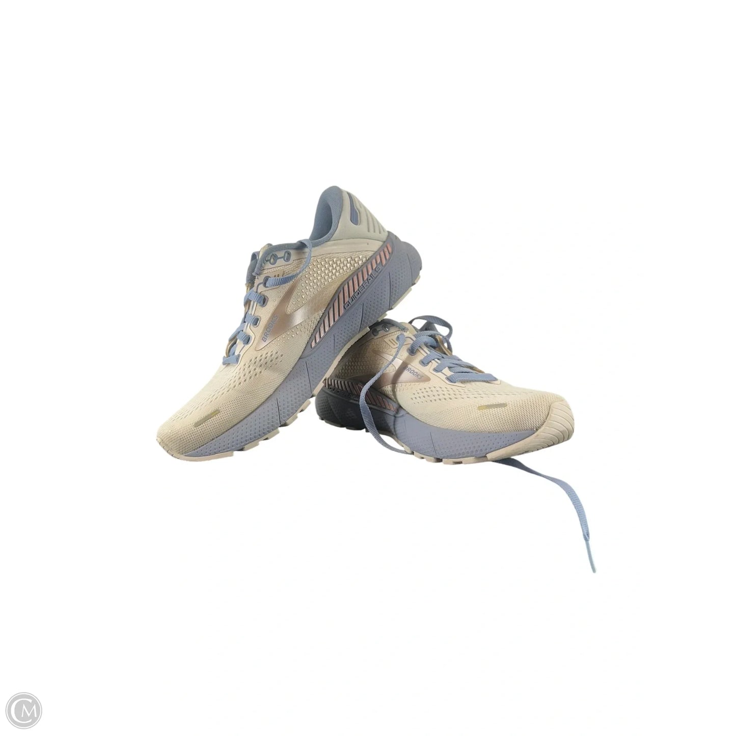 Shoes Athletic By Brooks In Blue & Grey, Size: 7.5