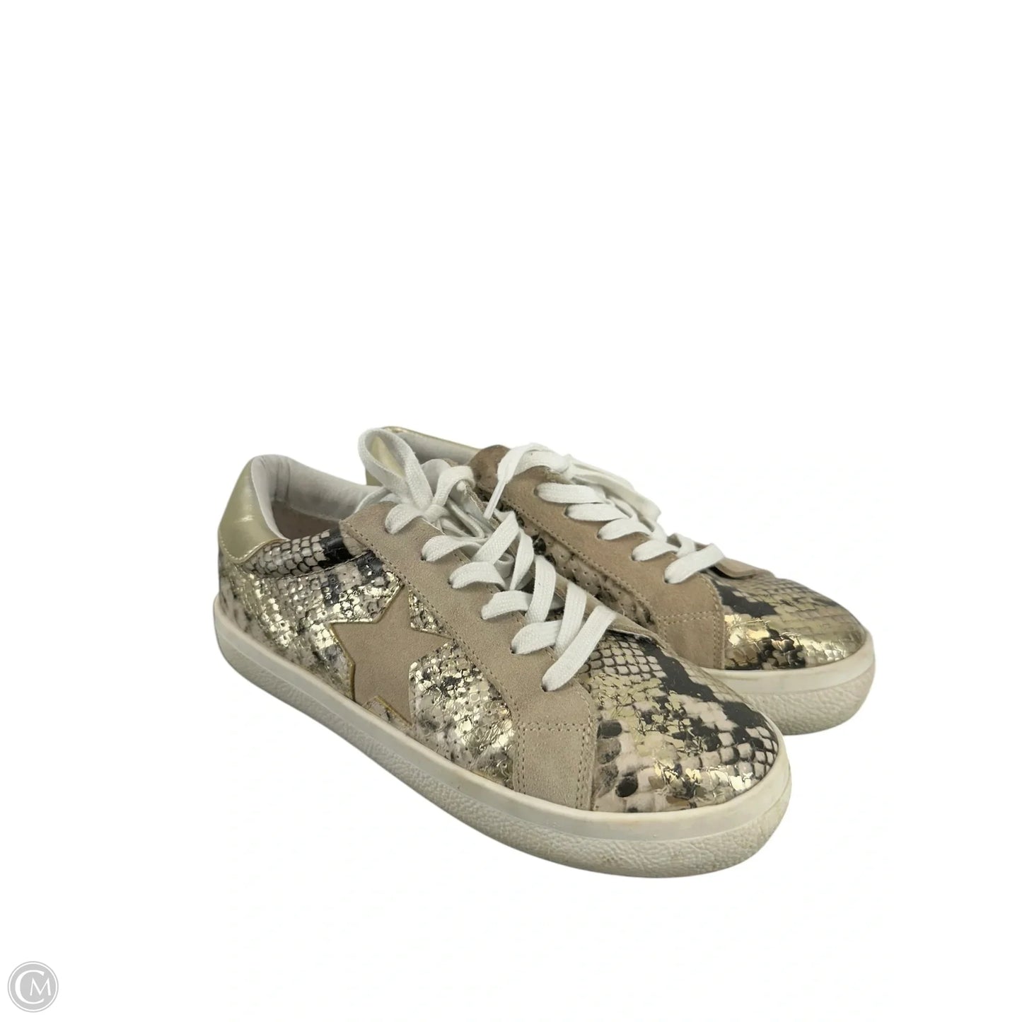 Shoes Sneakers By Steve Madden In Snakeskin Print, Size: 8