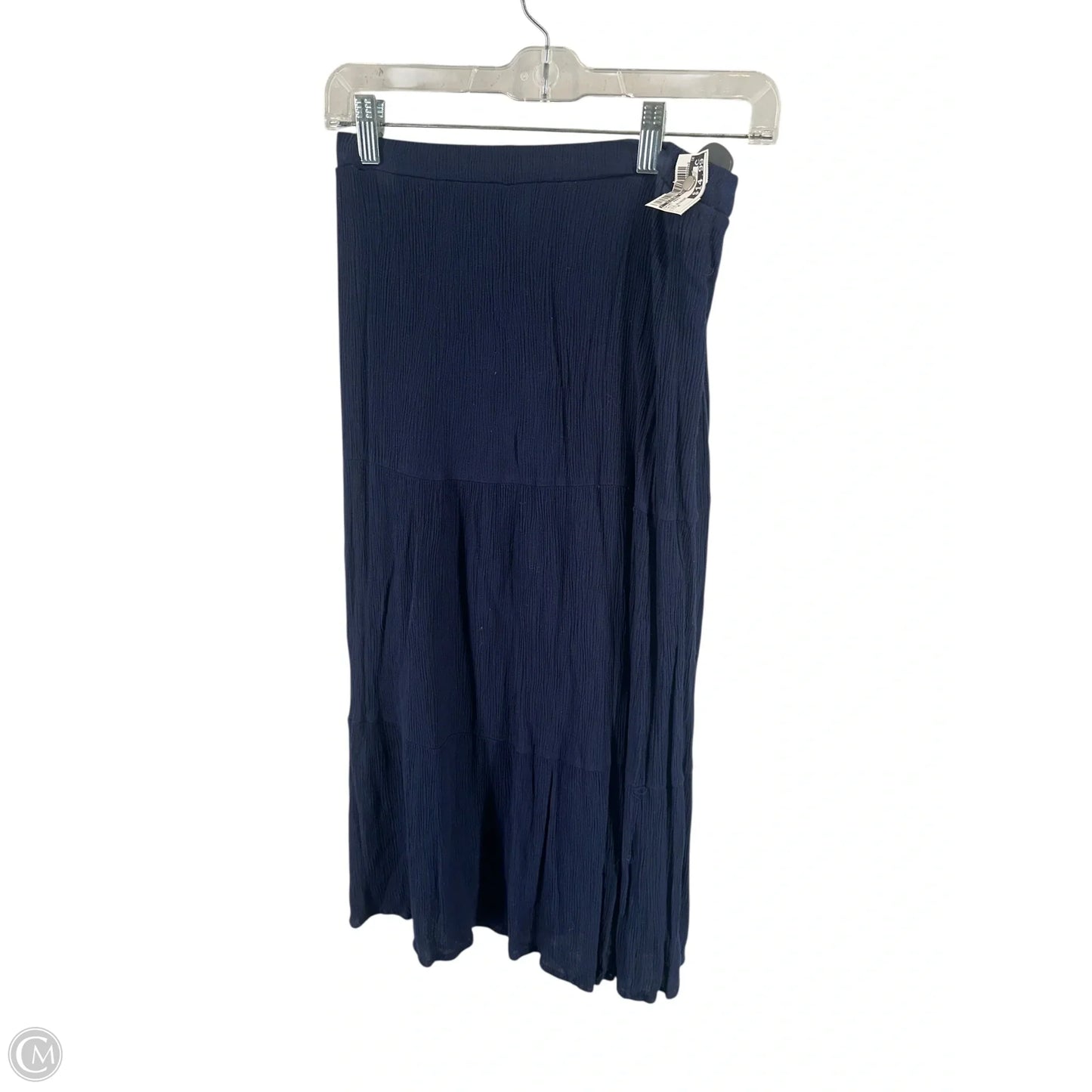 Skirt Maxi By Clothes Mentor In Navy, Size: M