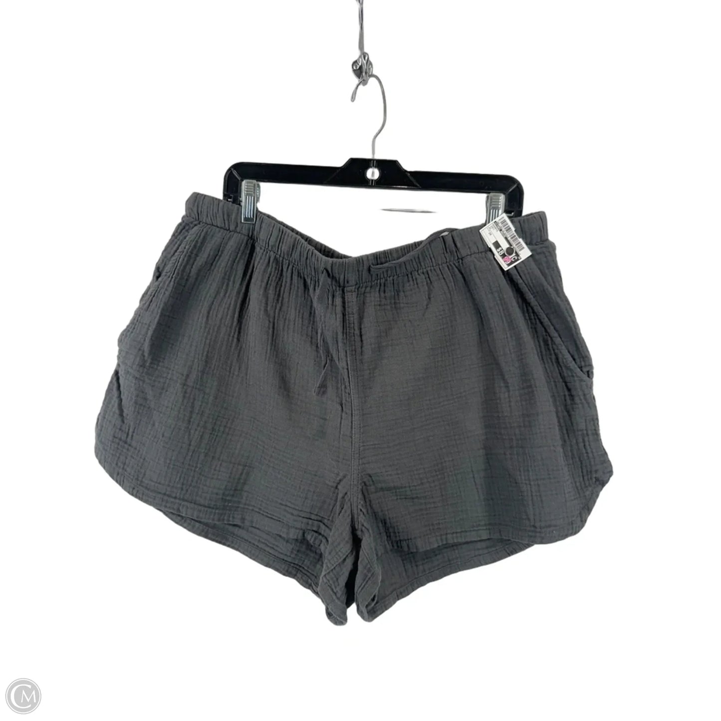 Top Short Sleeve By Stars Above In Grey, Size: Xl