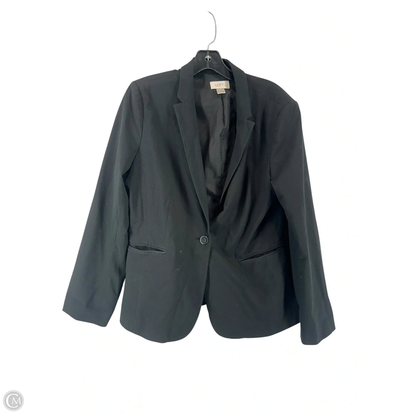 Blazer By Loft In Black, Size: Lp