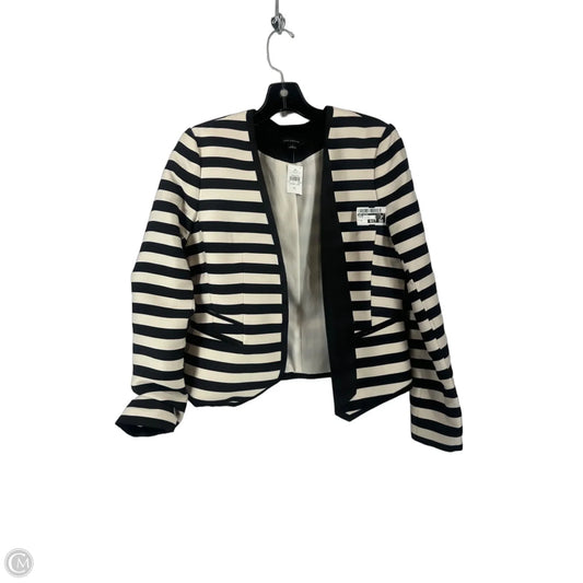 Blazer By Ann Taylor In Striped Pattern, Size: 6