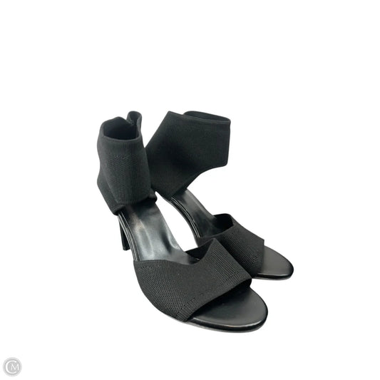 Sandals Heels Stiletto By Amazon Essentials In Black, Size: 8