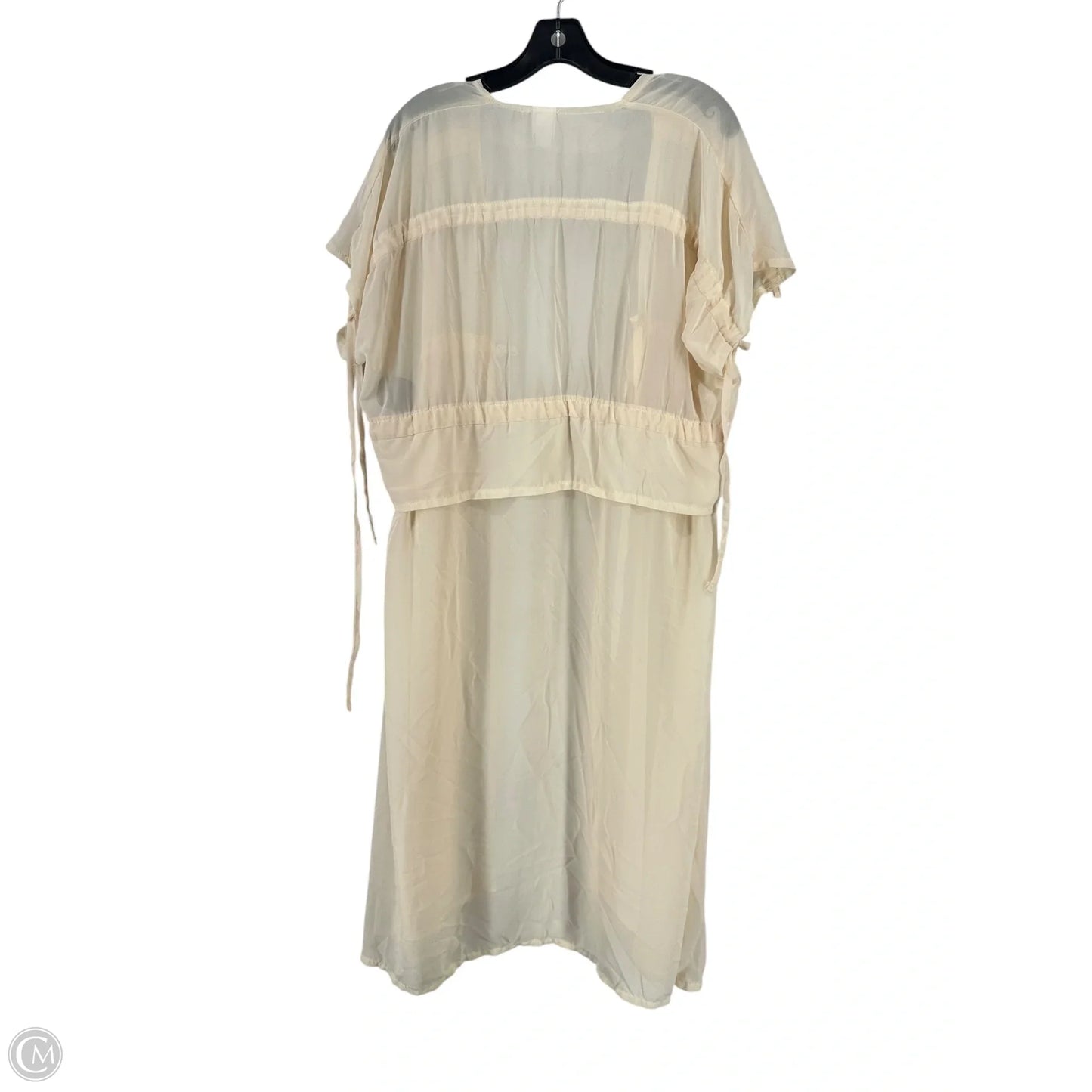Shawl By Clothes Mentor In Tan, Size: S