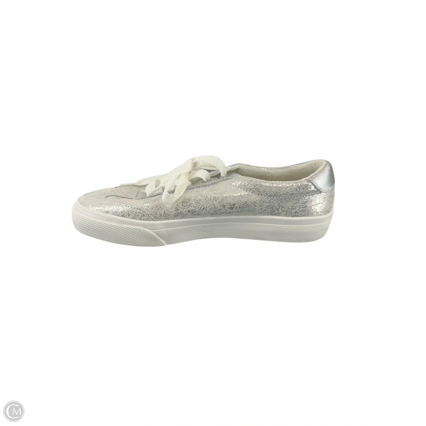 Shoes Sneakers By Keds In Silver, Size: 7